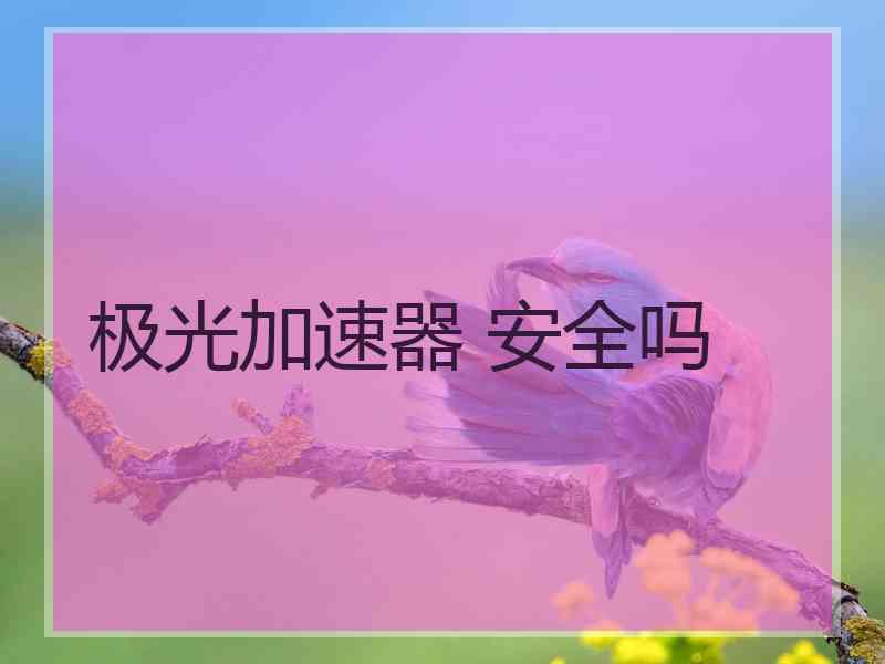 极光加速器 安全吗