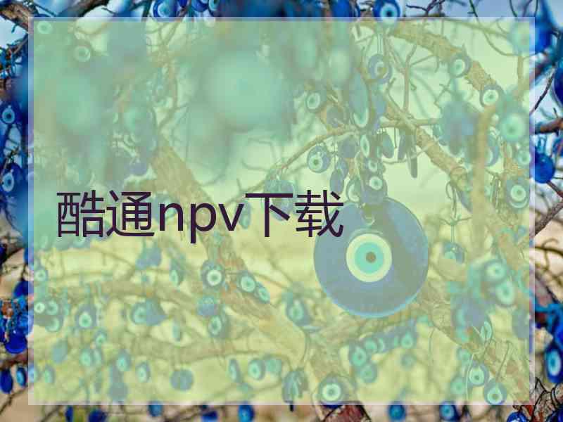 酷通npv下载