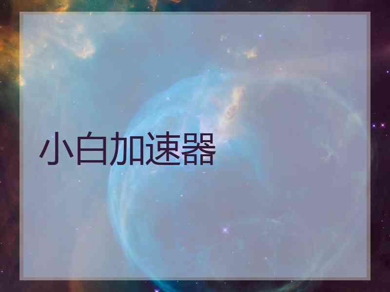 小白加速器