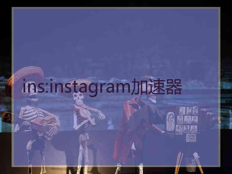 ins:instagram加速器