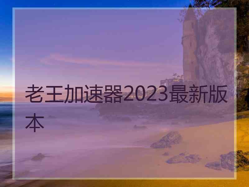 老王加速器2023最新版本