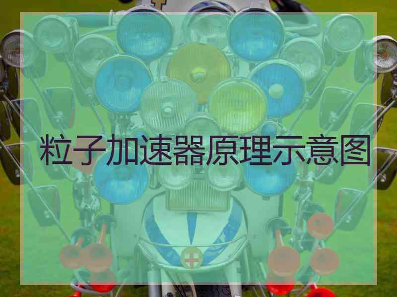 粒子加速器原理示意图