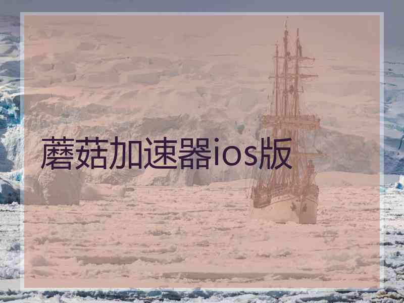 蘑菇加速器ios版